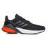 Scarpe da running nere in tessuto mesh con dettaglio arancione sul tallone adidas Response Sr, Brand, SKU s321000100, Immagine 0